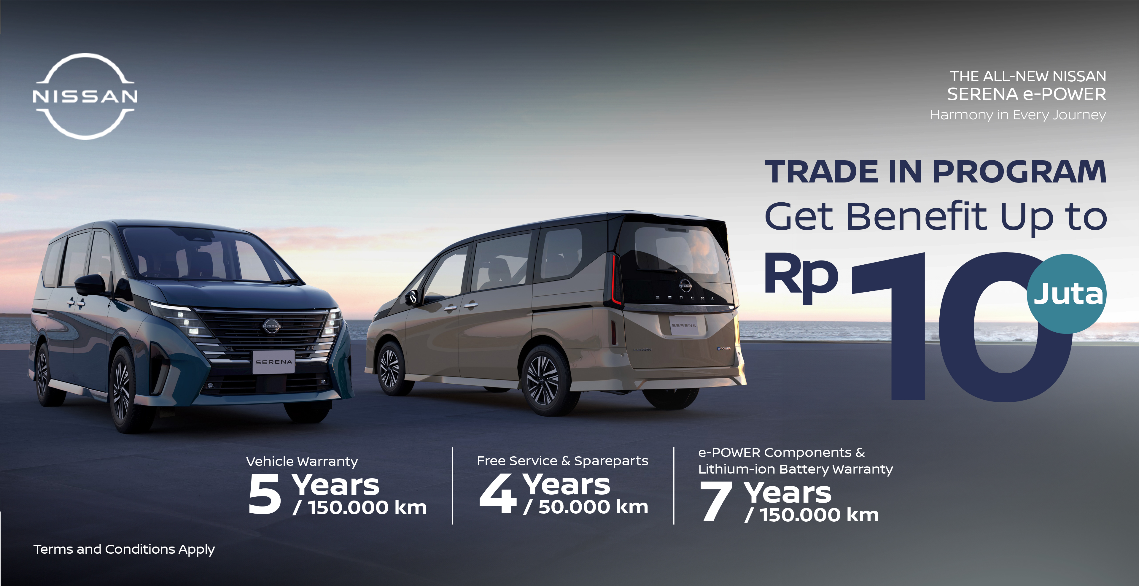 Pre-Booking Nissan Serena e-POWER